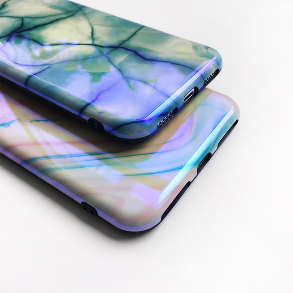 NEW iPhone 7/8/7+8+ Glossy Marble case - Picture 2 of 5